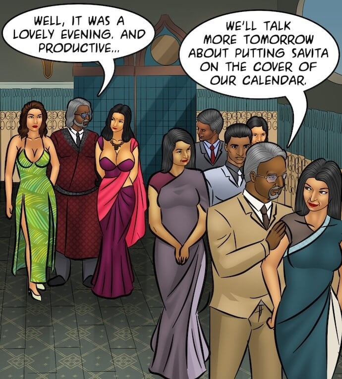 Savita Bhabhi [Kirtu] 103 . Savita Bhabhi - Breaking Into The Boy’s Club - Chapter 103 [Kirtu] – page 134