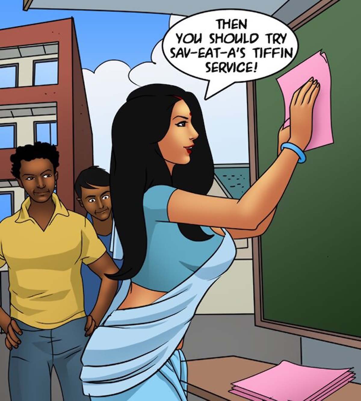 Savita Bhabhi [Kirtu] 87 . Savita Bhabhi - Meat Tenderiser - Chapter 87 [Kirtu] – page 49