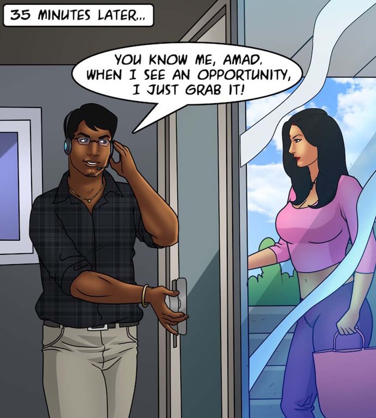 Savita Bhabhi [Kirtu] 87 . Savita Bhabhi - Meat Tenderiser - Chapter 87 [Kirtu] – page 67