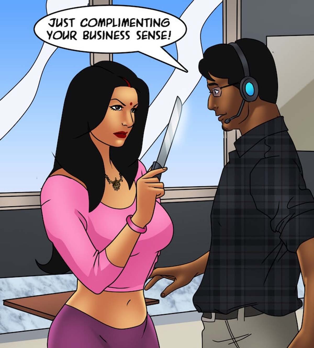 Savita Bhabhi [Kirtu] 87 . Savita Bhabhi - Meat Tenderiser - Chapter 87 [Kirtu] – page 71