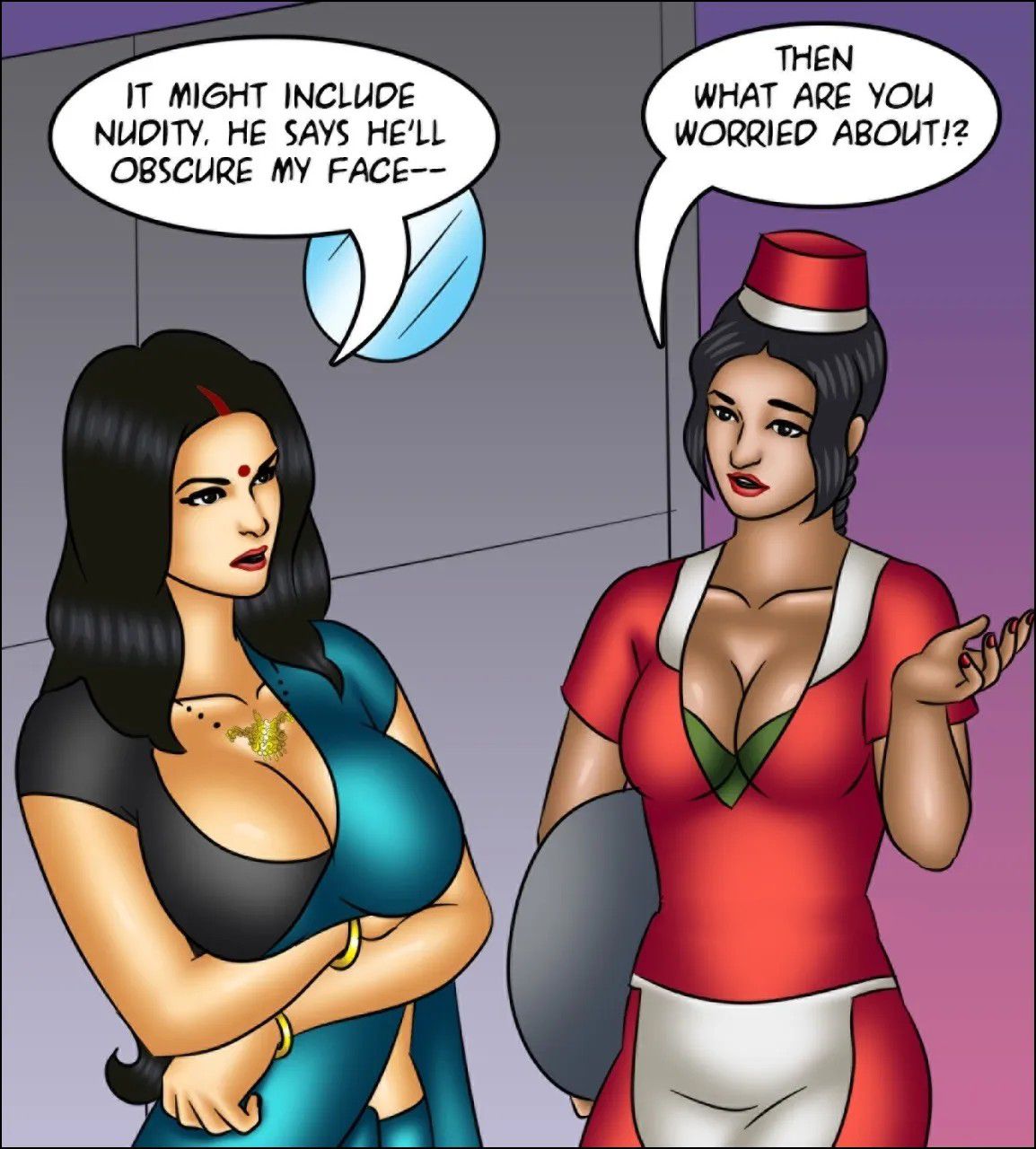 Savita Bhabhi [Kirtu] 141 . Savita Bhabhi - The Artist's Muse - Chapter 141 - LQ [Kirtu] – page 19
