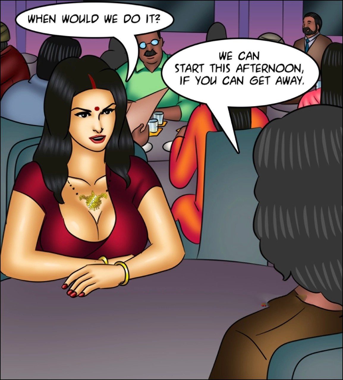 Savita Bhabhi [Kirtu] 141 . Savita Bhabhi - The Artist's Muse - Chapter 141 - LQ [Kirtu] – page 36