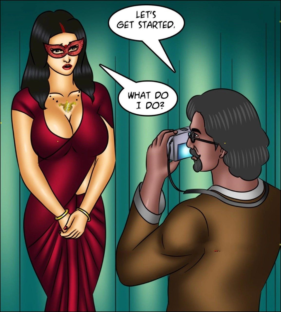 Savita Bhabhi [Kirtu] 141 . Savita Bhabhi - The Artist's Muse - Chapter 141 - LQ [Kirtu] – page 53