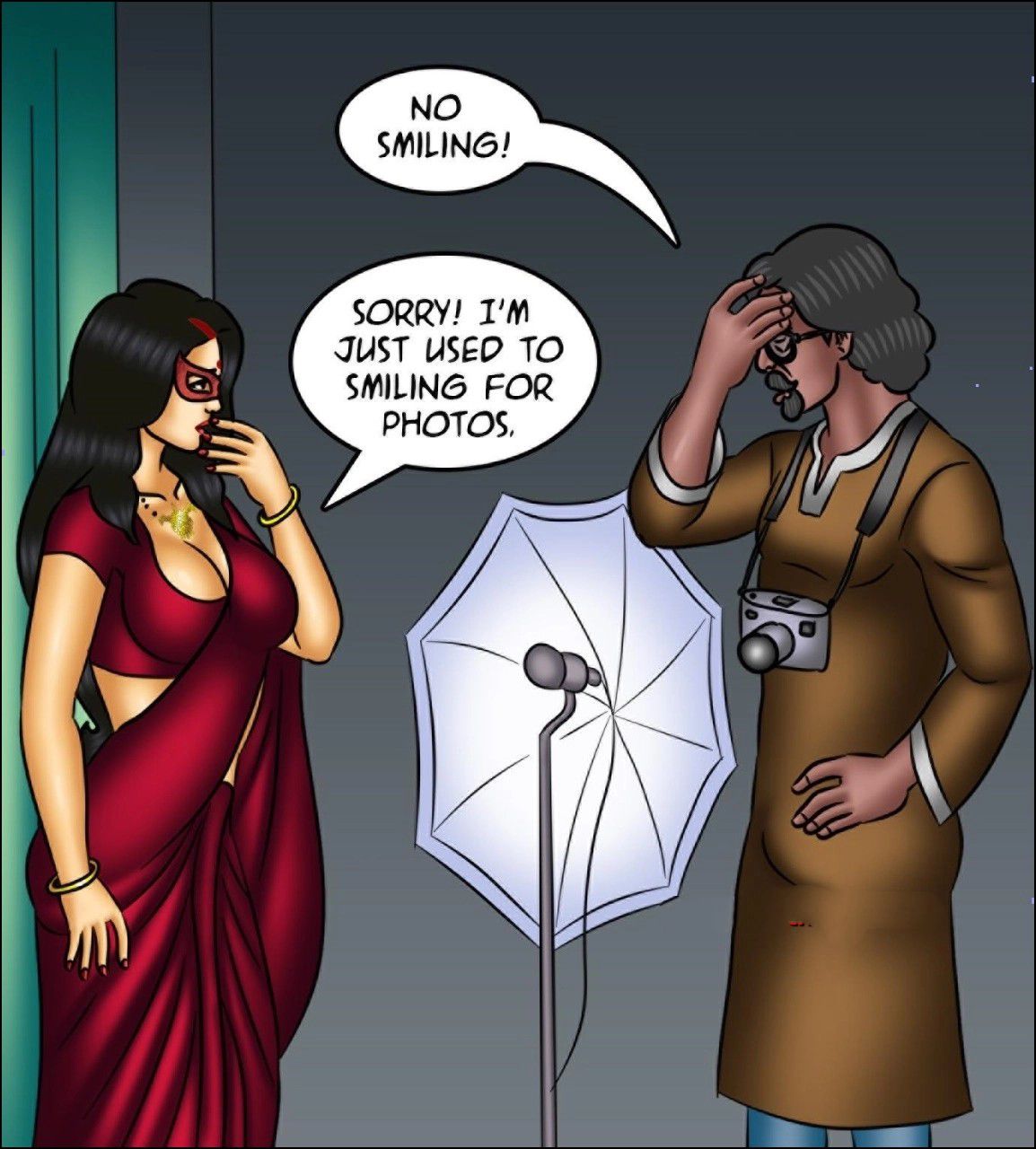 Savita Bhabhi [Kirtu] 141 . Savita Bhabhi - The Artist's Muse - Chapter 141 - LQ [Kirtu] – page 55