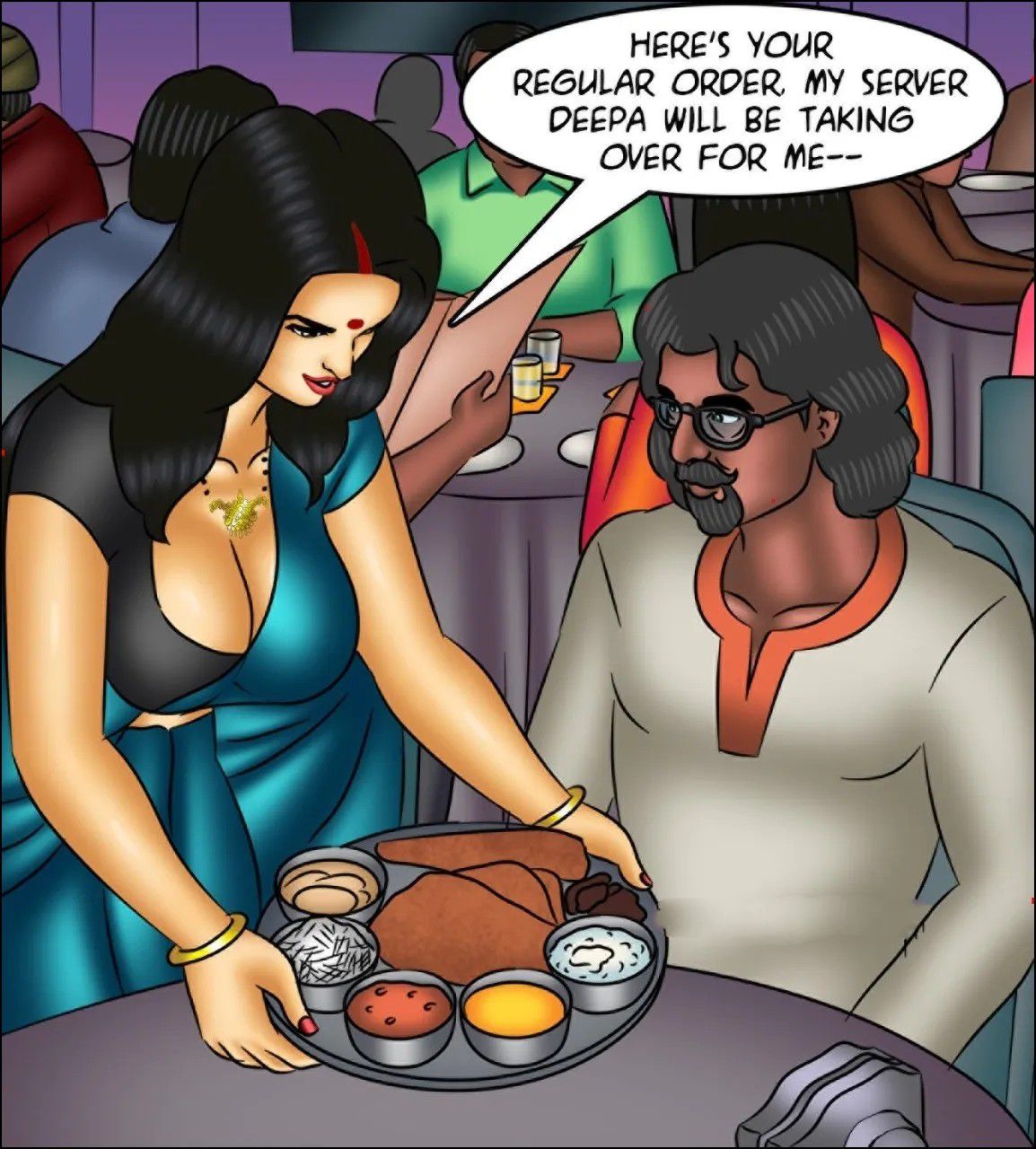 Savita Bhabhi [Kirtu] 141 . Savita Bhabhi - The Artist's Muse - Chapter 141 - LQ [Kirtu] – page 8