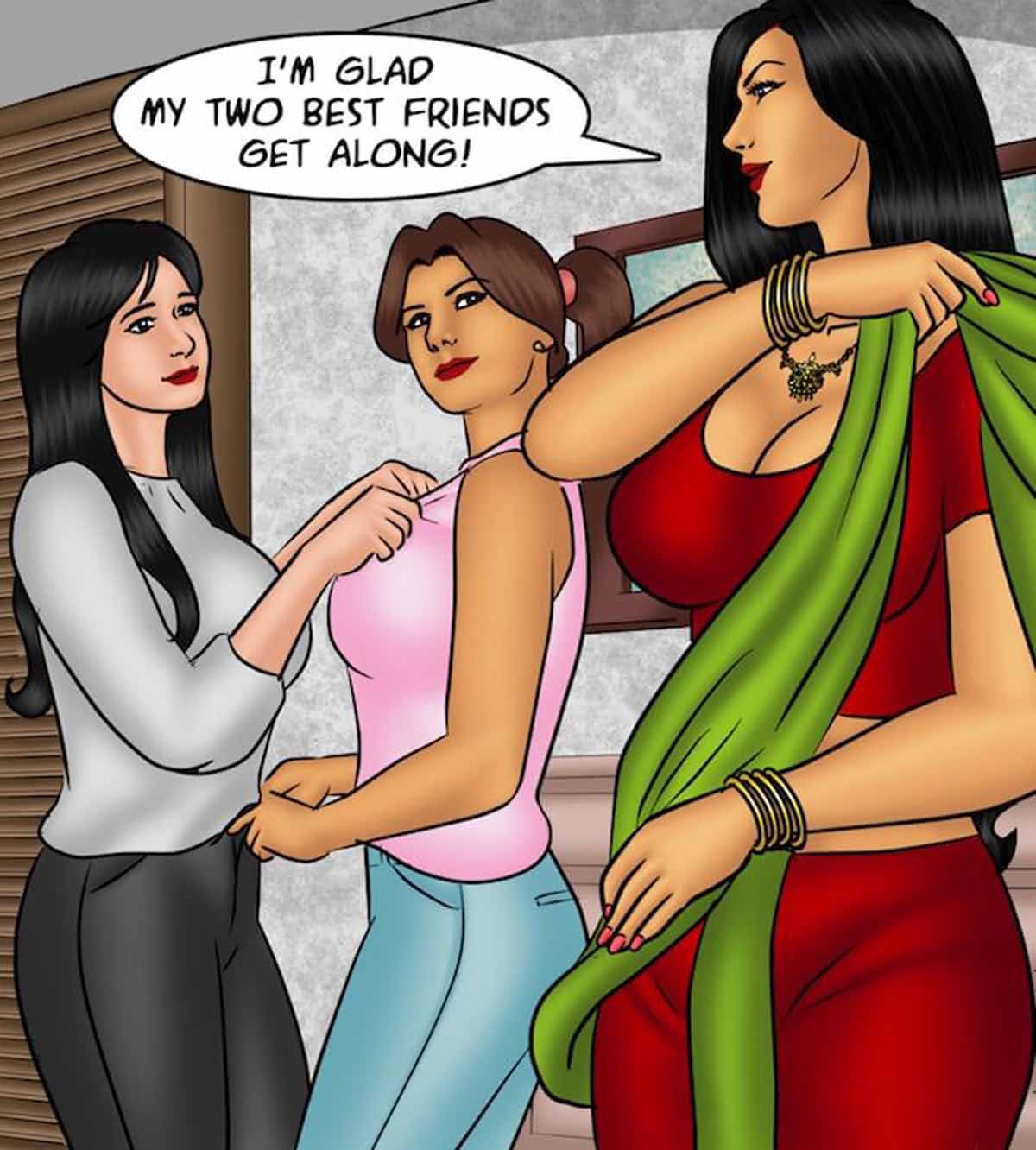Savita Bhabhi [Kirtu] 83 . Savita Bhabhi - Girls Day Out - Chapter 83 [Kirtu] – page 137