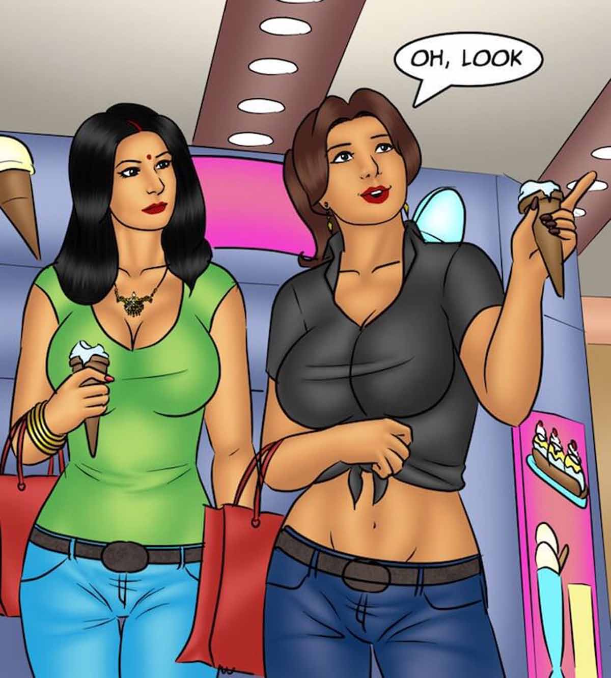 Savita Bhabhi [Kirtu] 83 . Savita Bhabhi - Girls Day Out - Chapter 83 [Kirtu] – page 23
