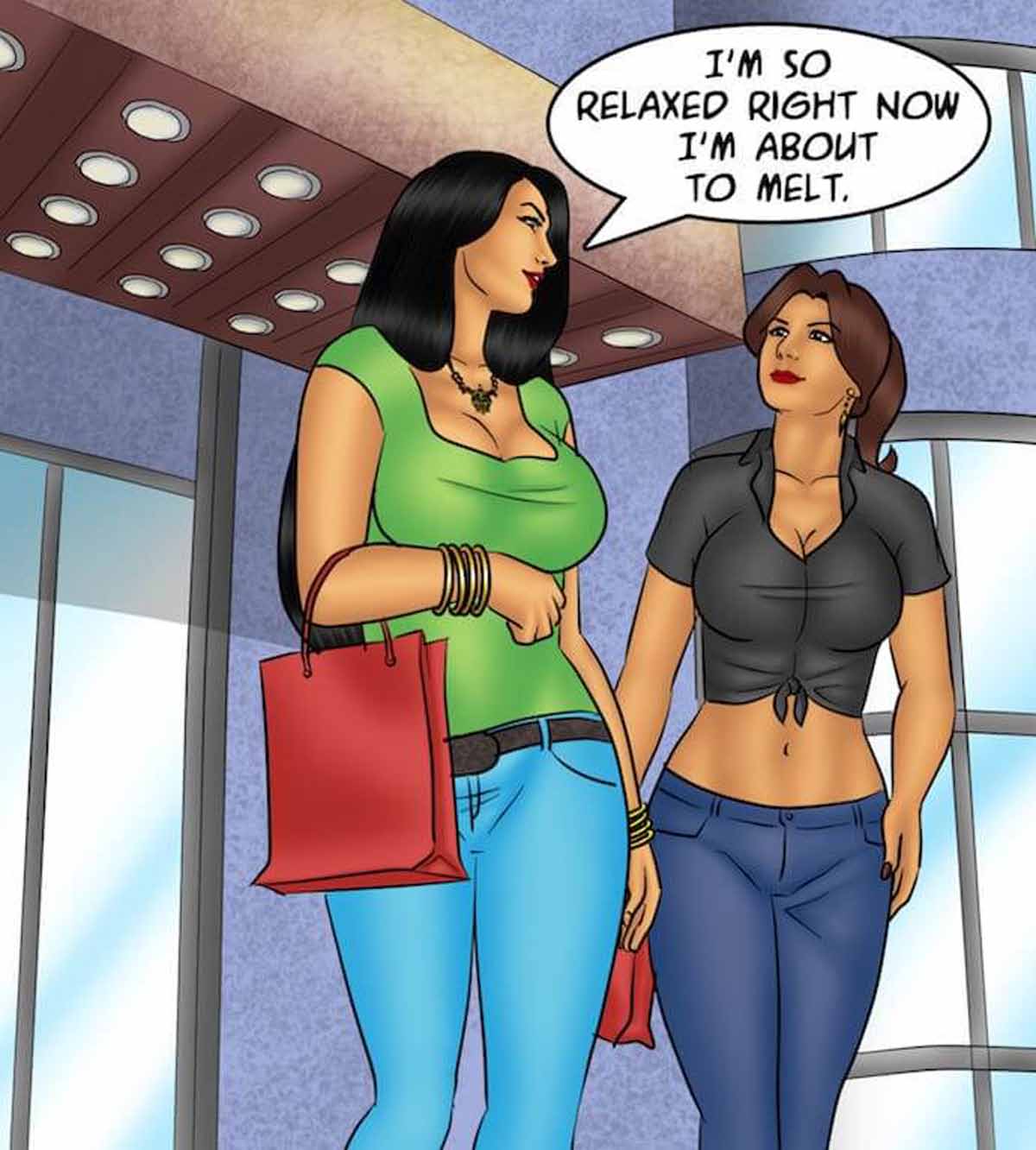 Savita Bhabhi [Kirtu] 83 . Savita Bhabhi - Girls Day Out - Chapter 83 [Kirtu] – page 31