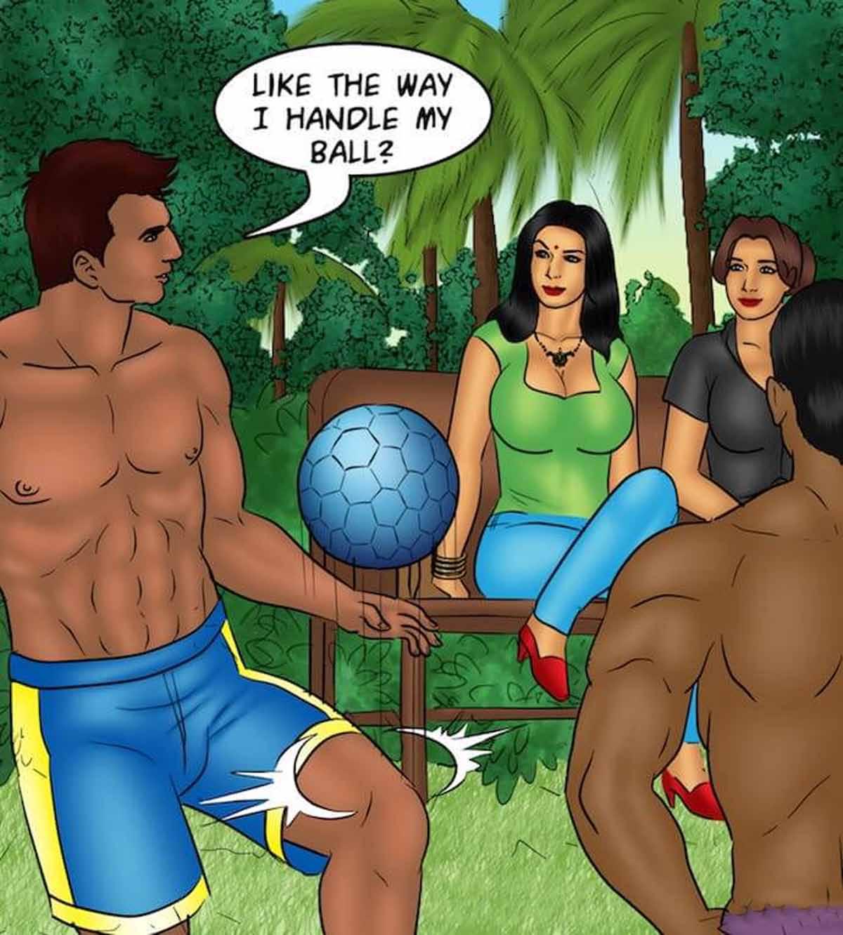 Savita Bhabhi [Kirtu] 83 . Savita Bhabhi - Girls Day Out - Chapter 83 [Kirtu] – page 35