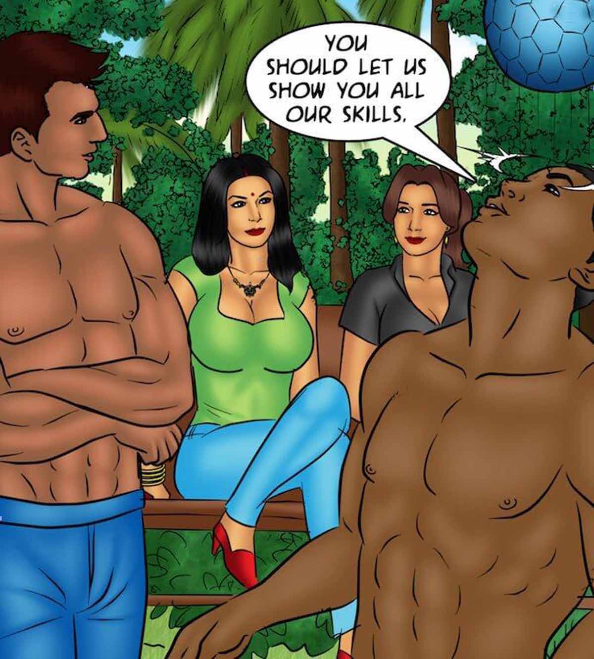 Savita Bhabhi [Kirtu] 83 . Savita Bhabhi - Girls Day Out - Chapter 83 [Kirtu] – page 36