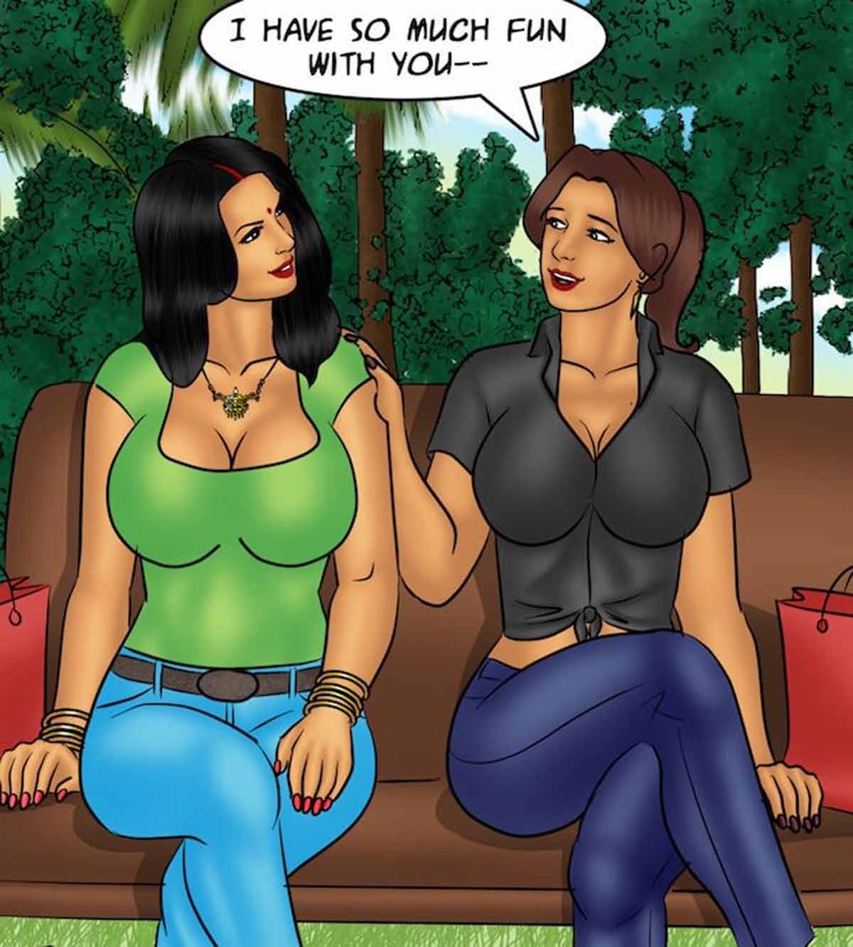 Savita Bhabhi [Kirtu] 83 . Savita Bhabhi - Girls Day Out - Chapter 83 [Kirtu] – page 39
