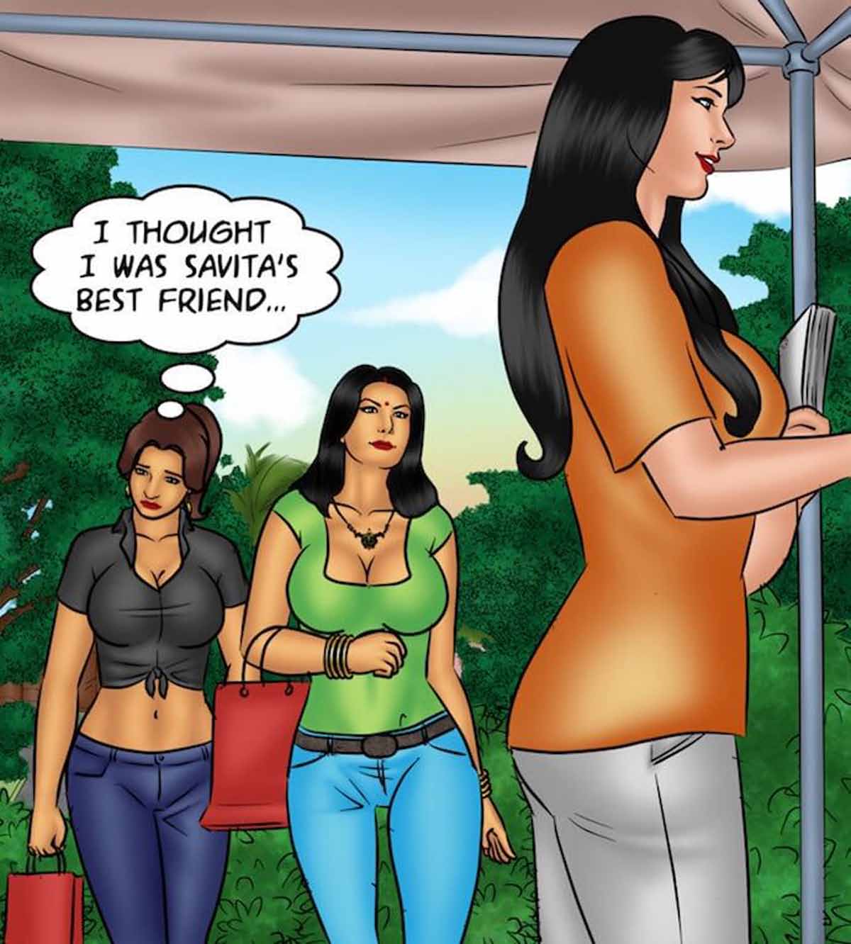 Savita Bhabhi [Kirtu] 83 . Savita Bhabhi - Girls Day Out - Chapter 83 [Kirtu] – page 43