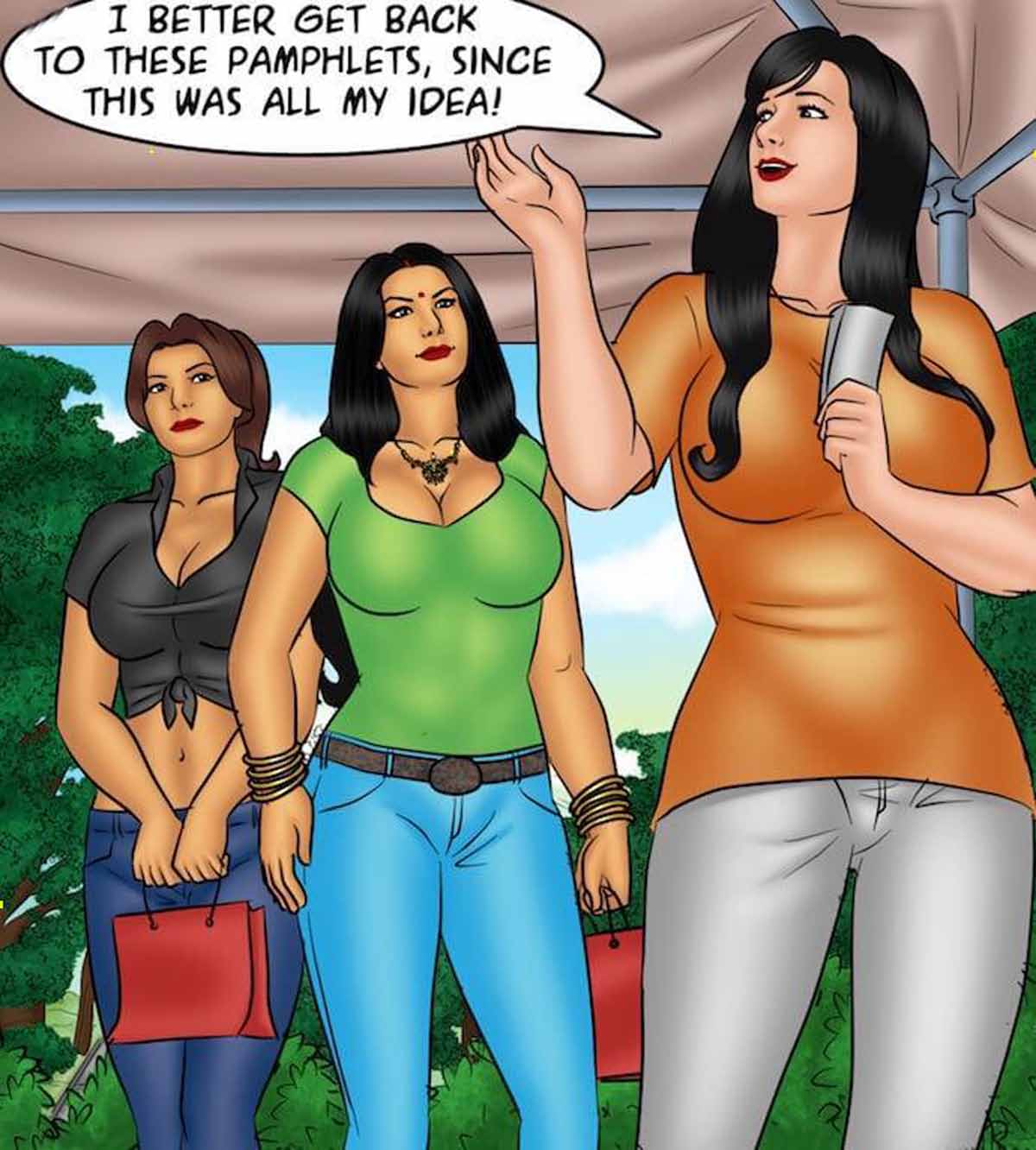 Savita Bhabhi [Kirtu] 83 . Savita Bhabhi - Girls Day Out - Chapter 83 [Kirtu] – page 50