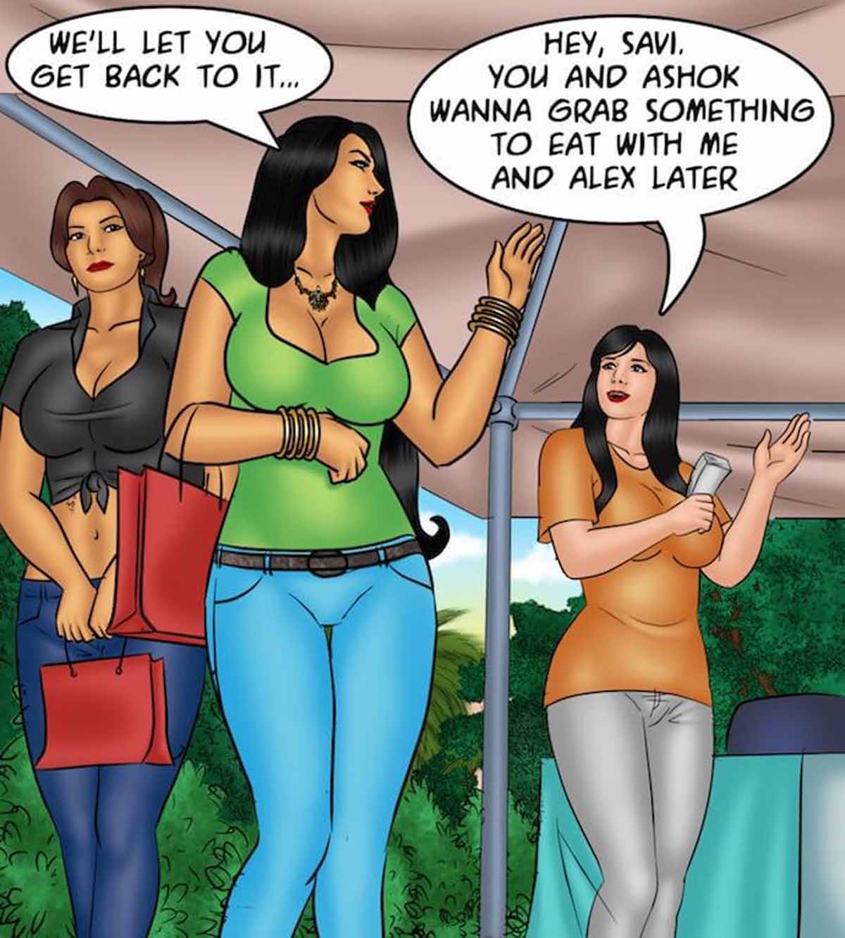 Savita Bhabhi [Kirtu] 83 . Savita Bhabhi - Girls Day Out - Chapter 83 [Kirtu] – page 51