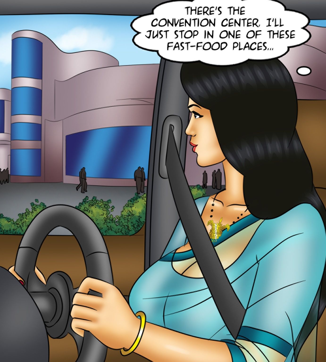 Savita Bhabhi [Kirtu] 133 . Savita Bhabhi - Comic-Con Quest - Chapter 133 [Kirtu] – page 13