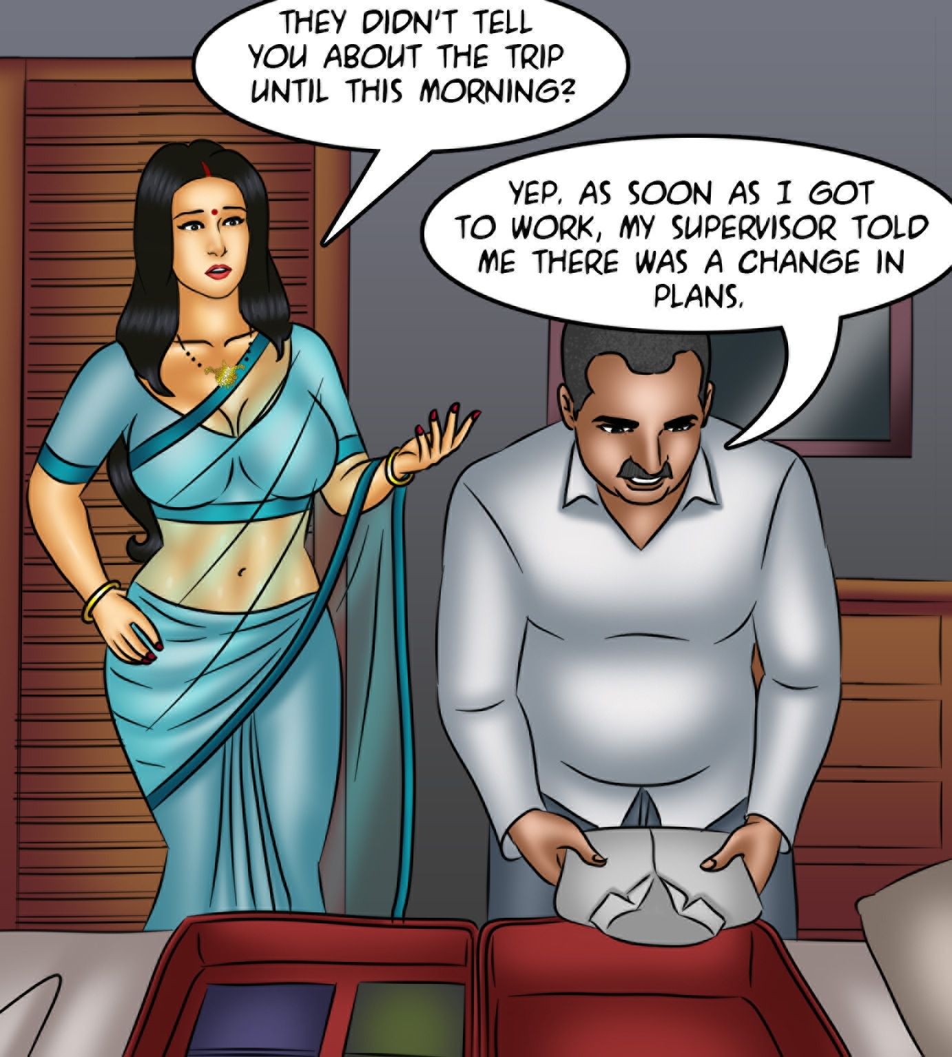 Savita Bhabhi [Kirtu] 133 . Savita Bhabhi - Comic-Con Quest - Chapter 133 [Kirtu] – page 2