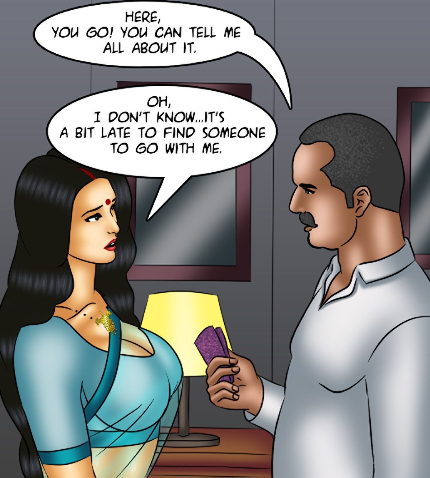 Savita Bhabhi [Kirtu] 133 . Savita Bhabhi - Comic-Con Quest - Chapter 133 [Kirtu] – page 6