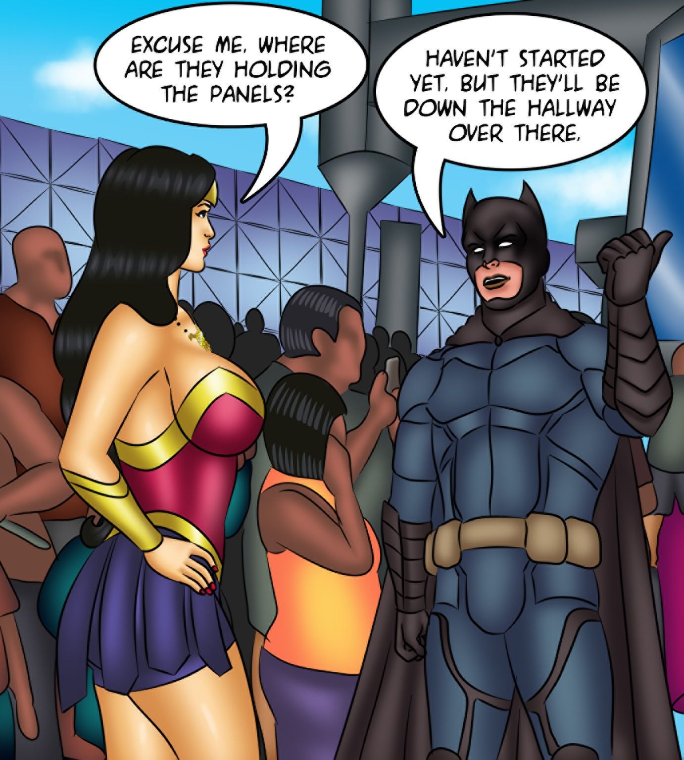 Savita Bhabhi [Kirtu] 133 . Savita Bhabhi - Comic-Con Quest - Chapter 133 [Kirtu] – page 66