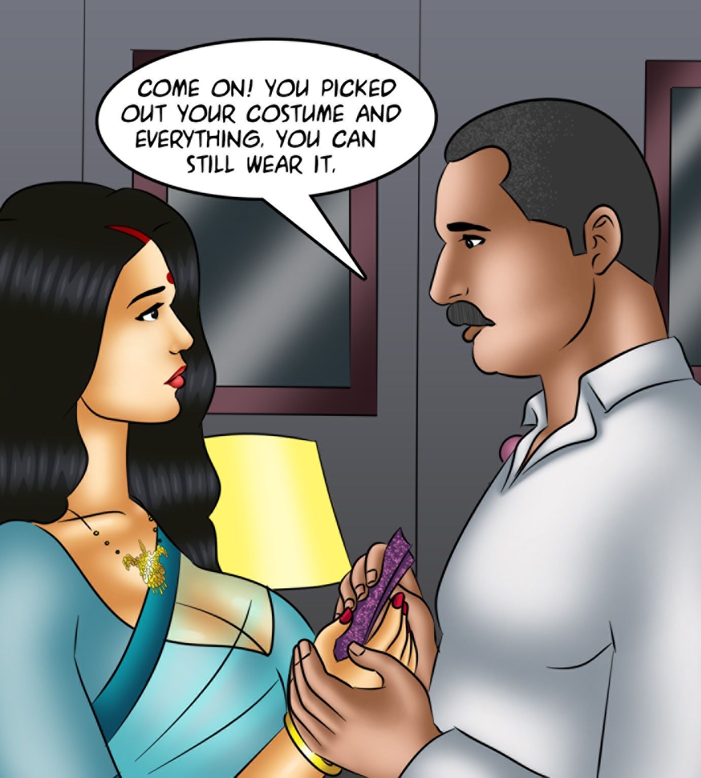 Savita Bhabhi [Kirtu] 133 . Savita Bhabhi - Comic-Con Quest - Chapter 133 [Kirtu] – page 7