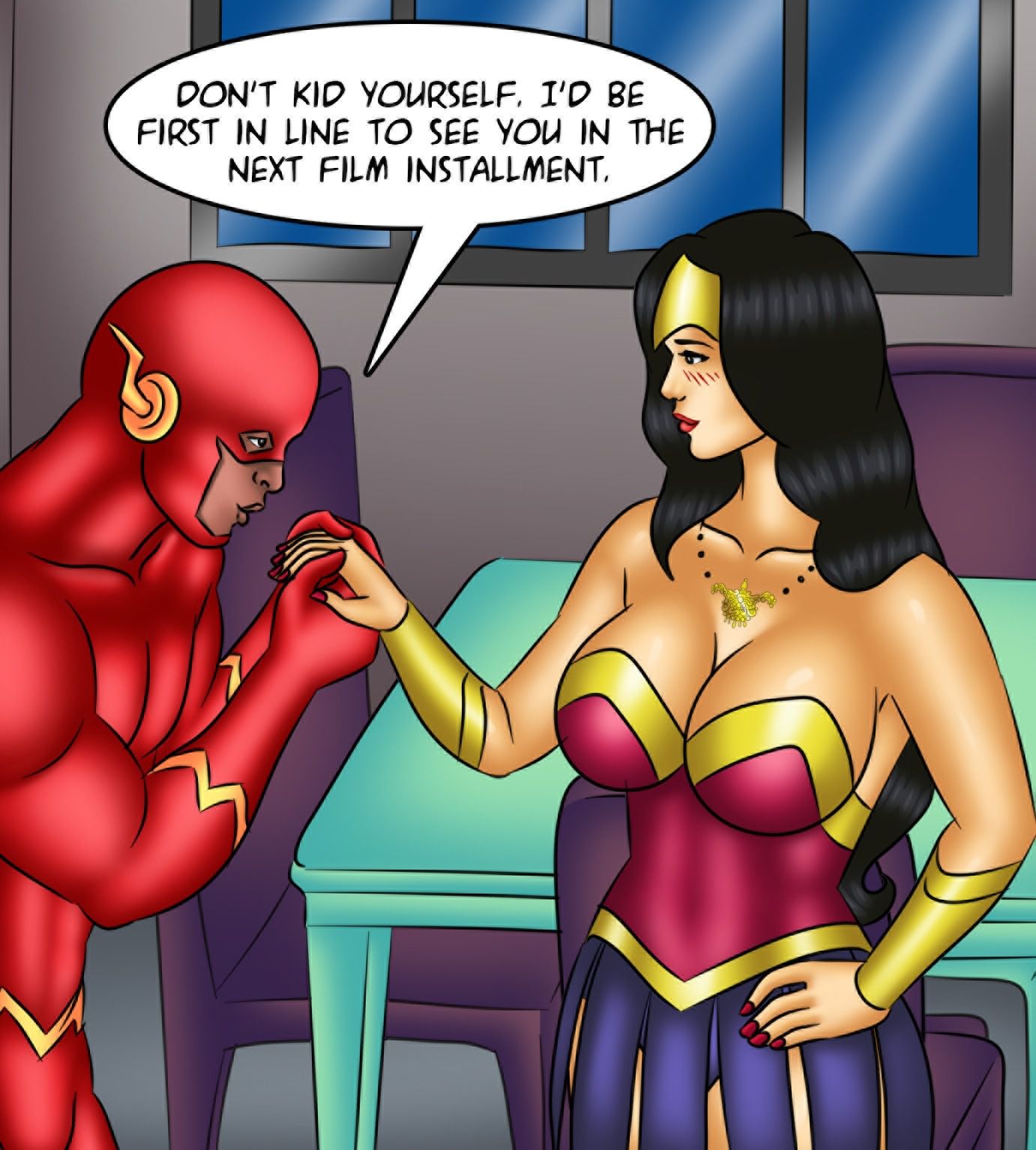 Savita Bhabhi [Kirtu] 133 . Savita Bhabhi - Comic-Con Quest - Chapter 133 [Kirtu] – page 89