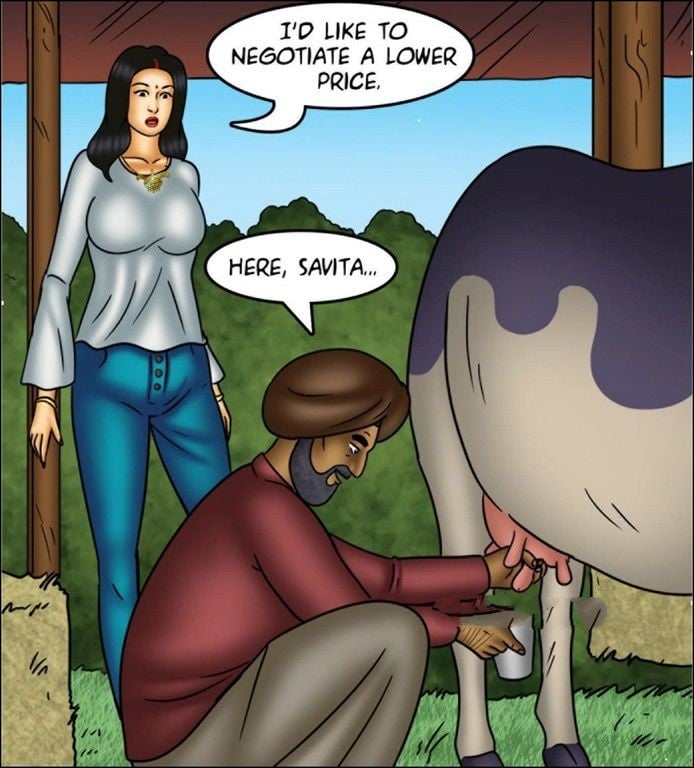 Savita Bhabhi [Kirtu] 144 . Savita Bhabhi - Milking It! - Chapter 144 - LQ [Kirtu] – page 48