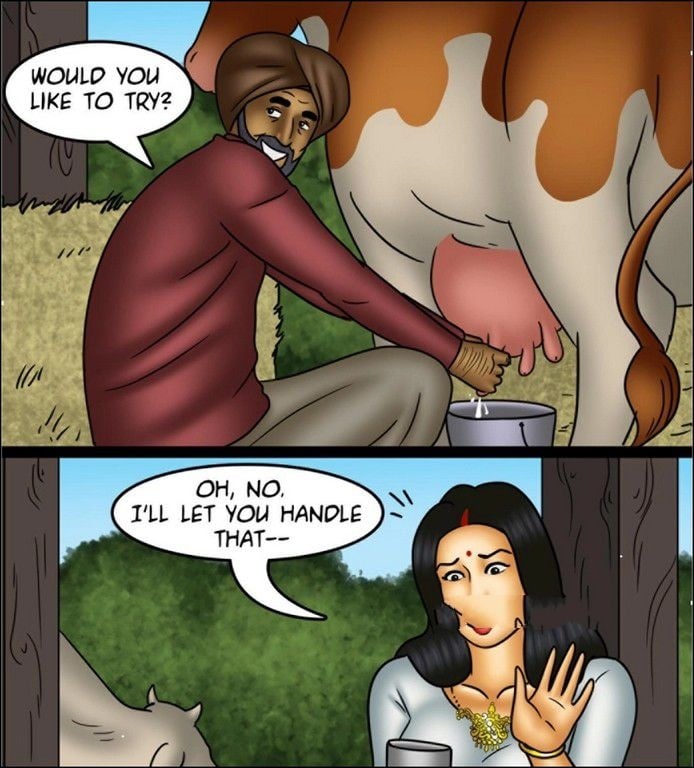 Savita Bhabhi [Kirtu] 144 . Savita Bhabhi - Milking It! - Chapter 144 - LQ [Kirtu] – page 54