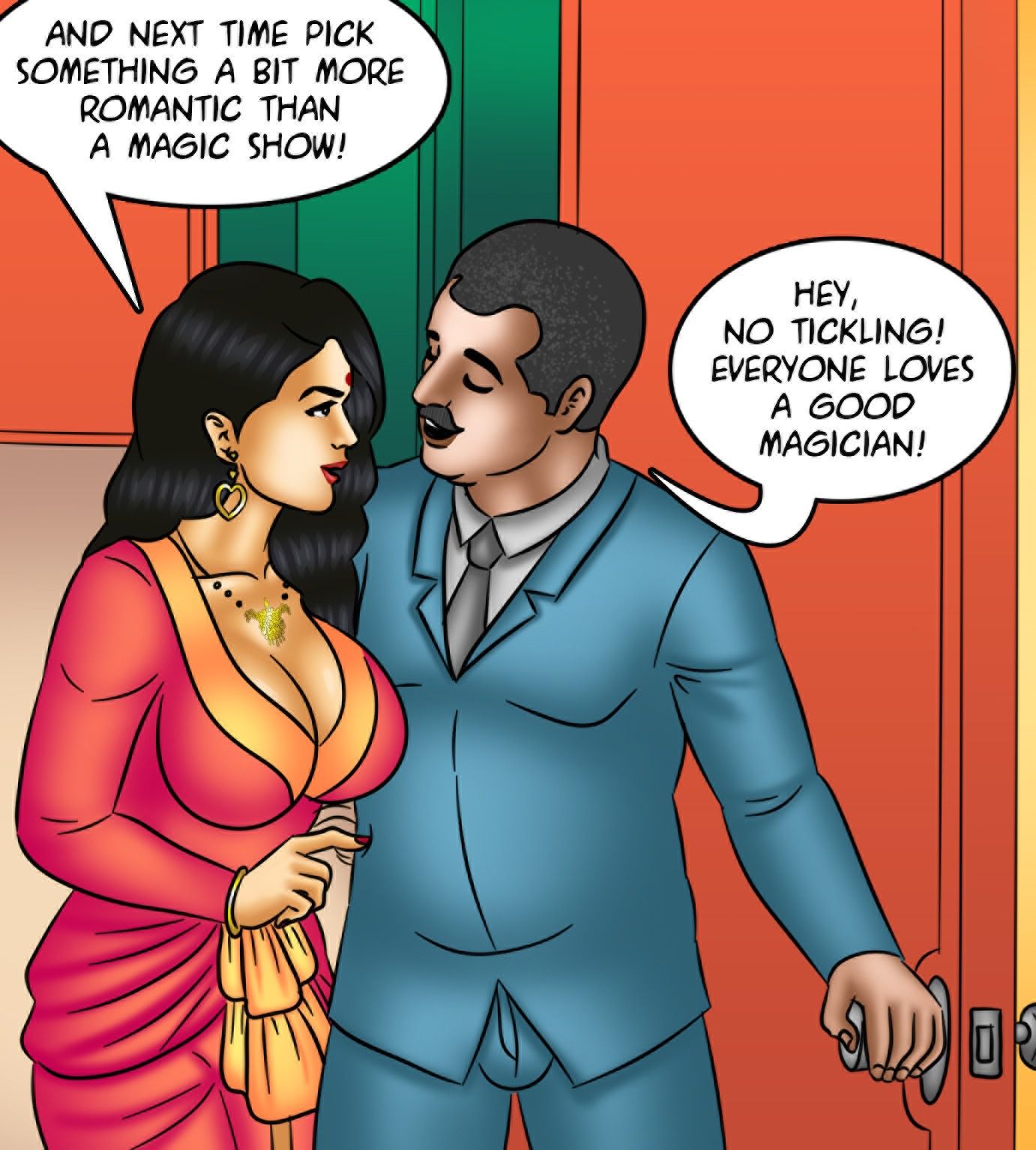 Savita Bhabhi [Kirtu] 126 . Savita Bhabhi - The Disappearing Act - Chapter 126 [Kirtu] – page 14
