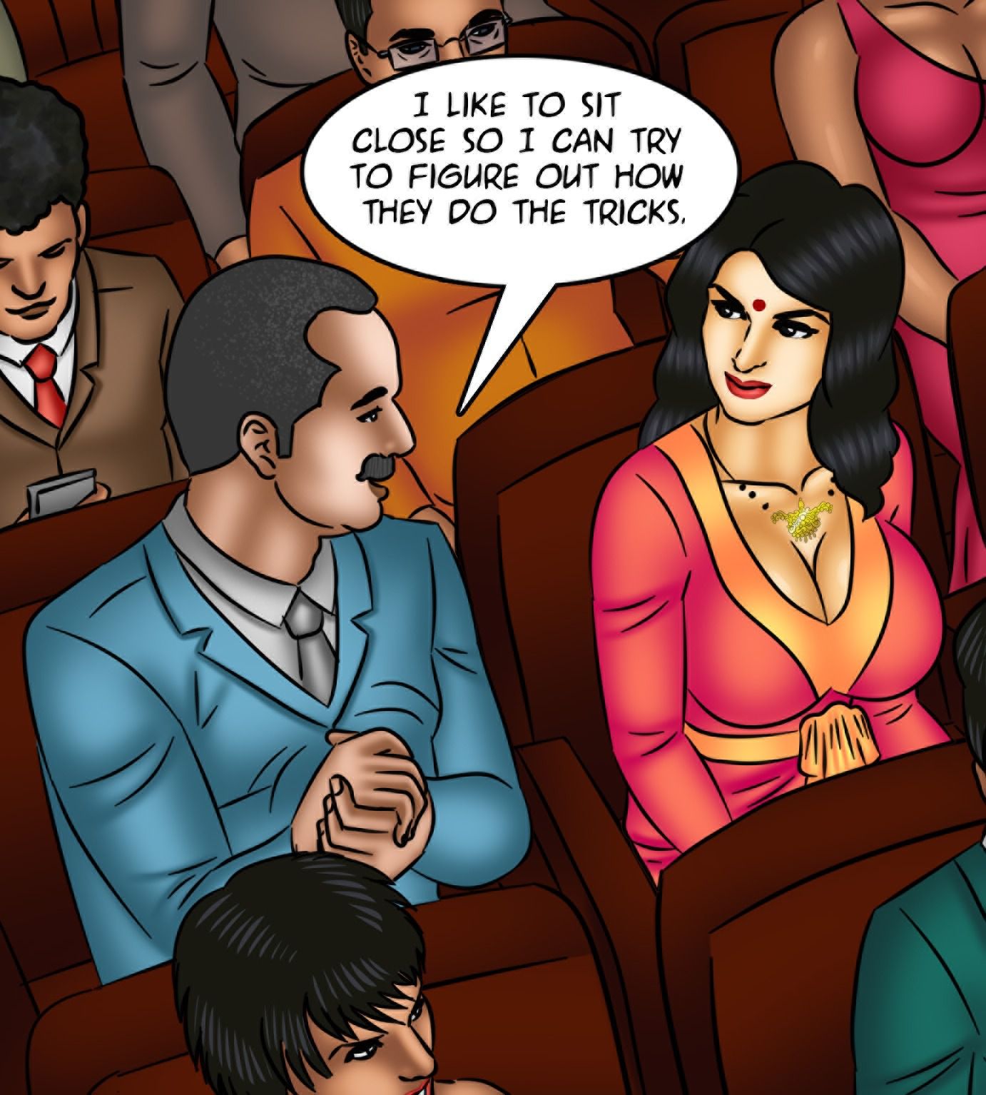 Savita Bhabhi [Kirtu] 126 . Savita Bhabhi - The Disappearing Act - Chapter 126 [Kirtu] – page 17