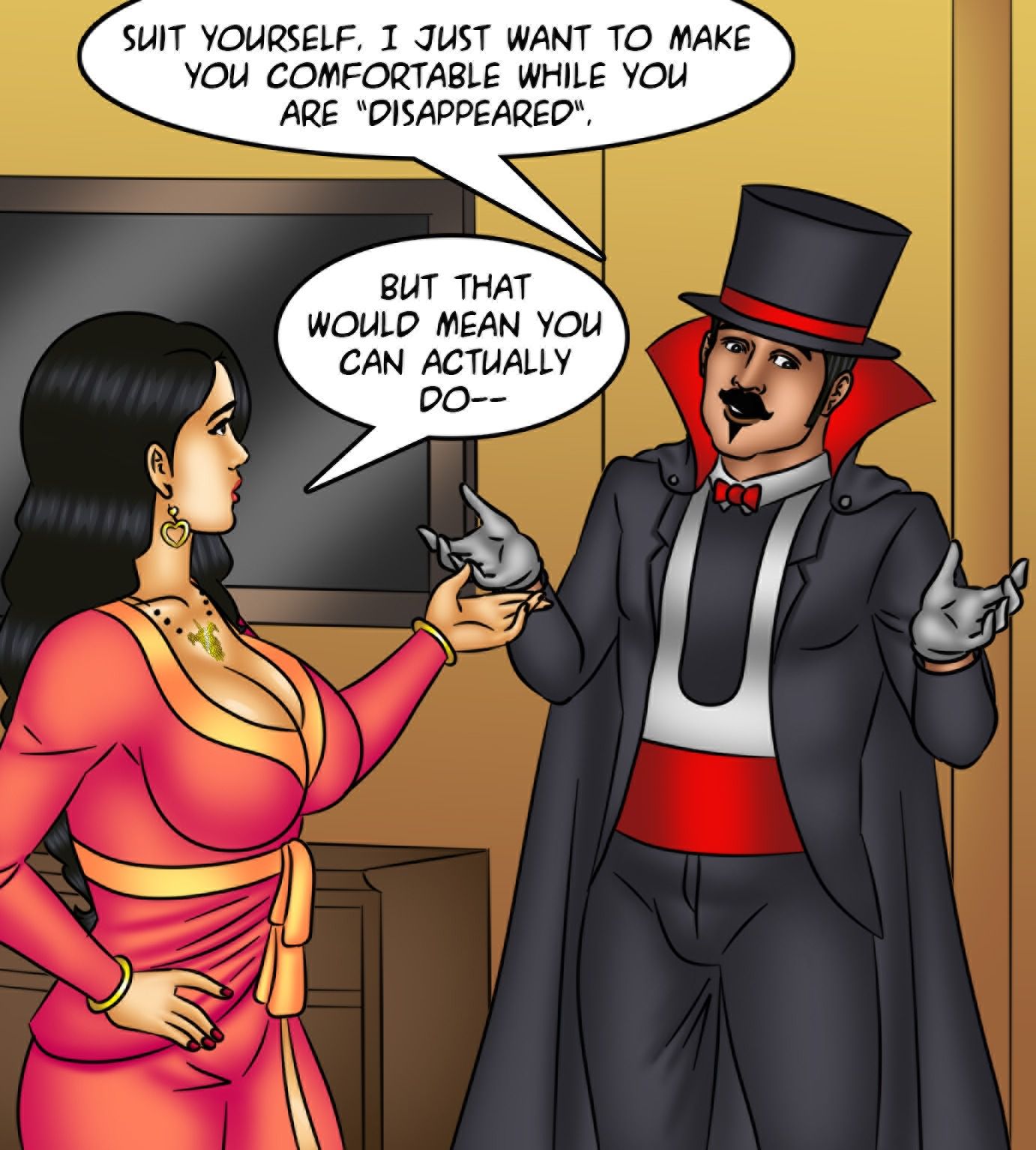 Savita Bhabhi [Kirtu] 126 . Savita Bhabhi - The Disappearing Act - Chapter 126 [Kirtu] – page 51
