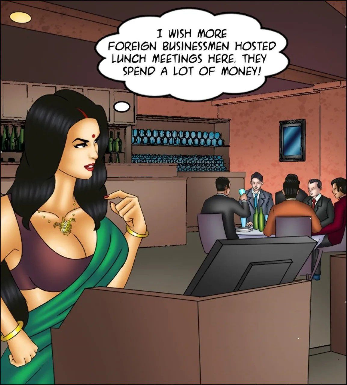Savita Bhabhi [Kirtu] 138 . Savita Bhabhi - Aphrodisiac Snack - Chapter 138 [Kirtu] – page 2