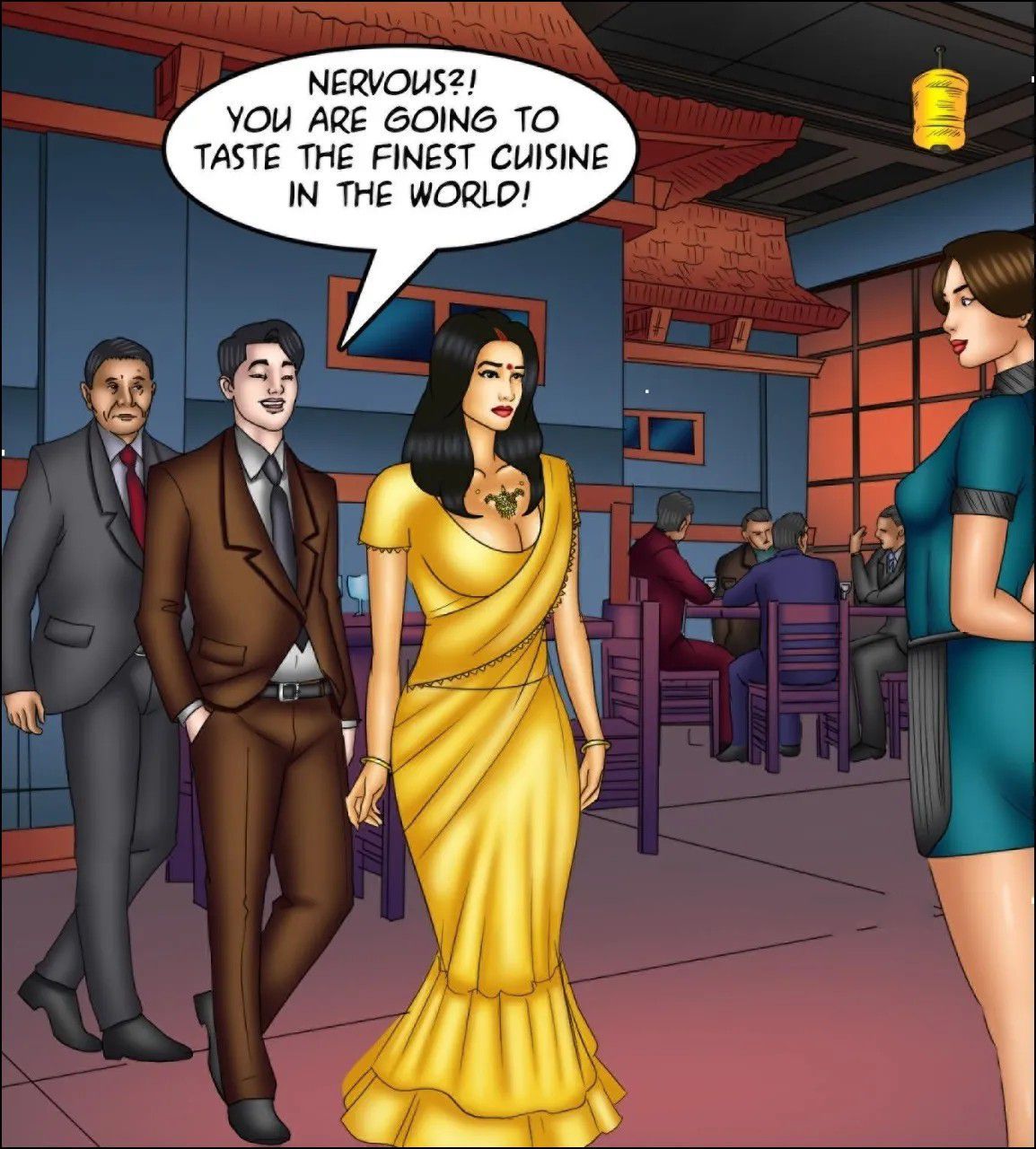 Savita Bhabhi [Kirtu] 138 . Savita Bhabhi - Aphrodisiac Snack - Chapter 138 [Kirtu] – page 38