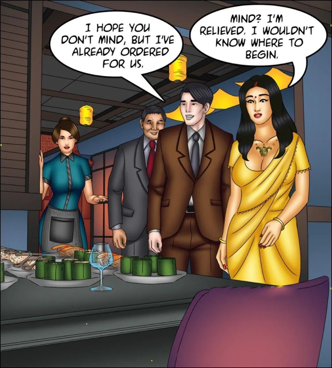Savita Bhabhi [Kirtu] 138 . Savita Bhabhi - Aphrodisiac Snack - Chapter 138 [Kirtu] – page 40