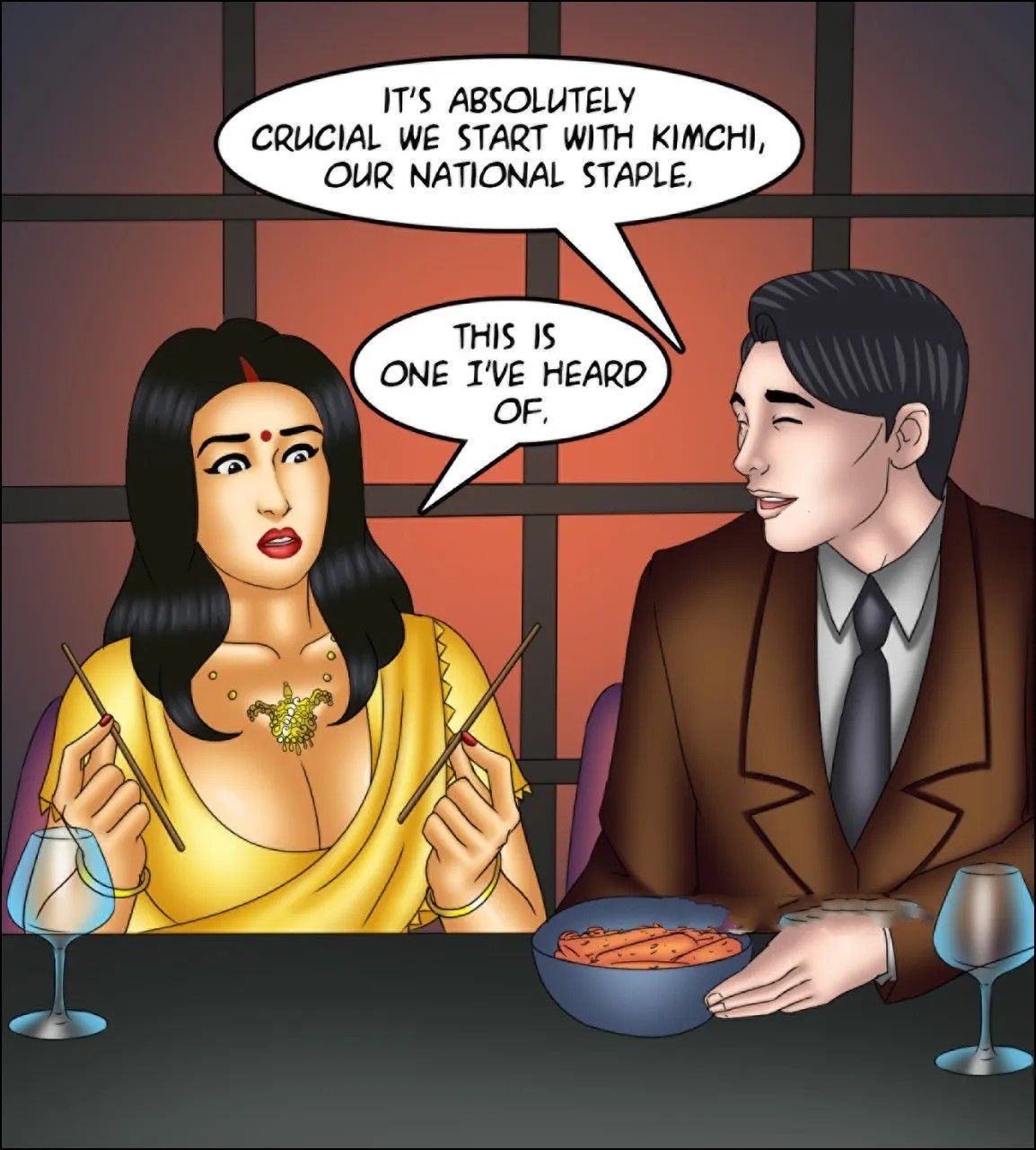 Savita Bhabhi [Kirtu] 138 . Savita Bhabhi - Aphrodisiac Snack - Chapter 138 [Kirtu] – page 43