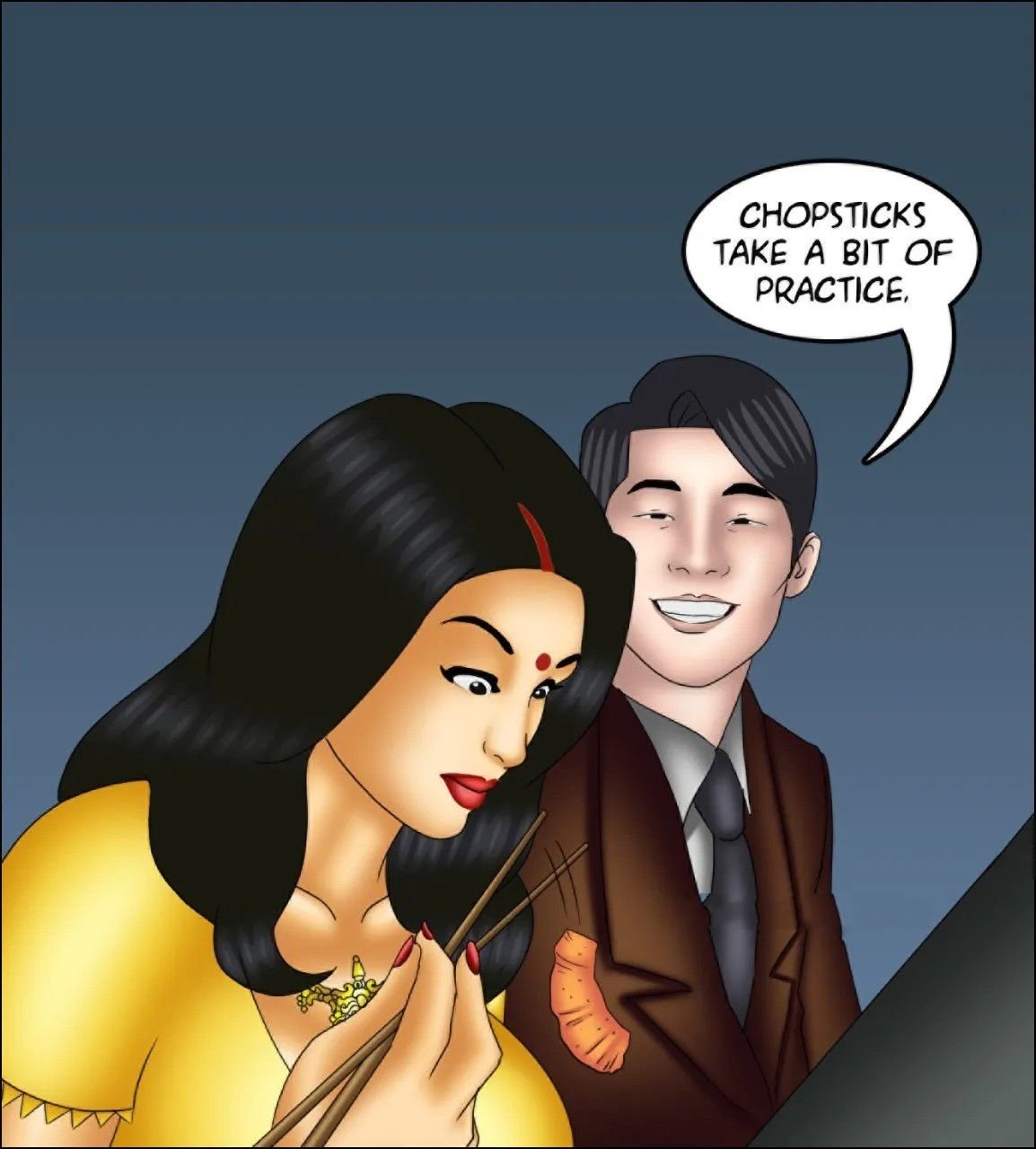 Savita Bhabhi [Kirtu] 138 . Savita Bhabhi - Aphrodisiac Snack - Chapter 138 [Kirtu] – page 45