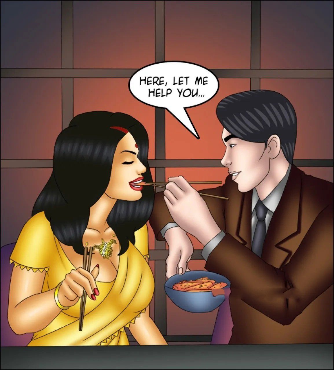 Savita Bhabhi [Kirtu] 138 . Savita Bhabhi - Aphrodisiac Snack - Chapter 138 [Kirtu] – page 46
