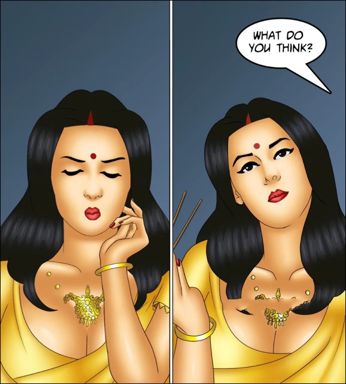 Savita Bhabhi [Kirtu] 138 . Savita Bhabhi - Aphrodisiac Snack - Chapter 138 [Kirtu] – page 47