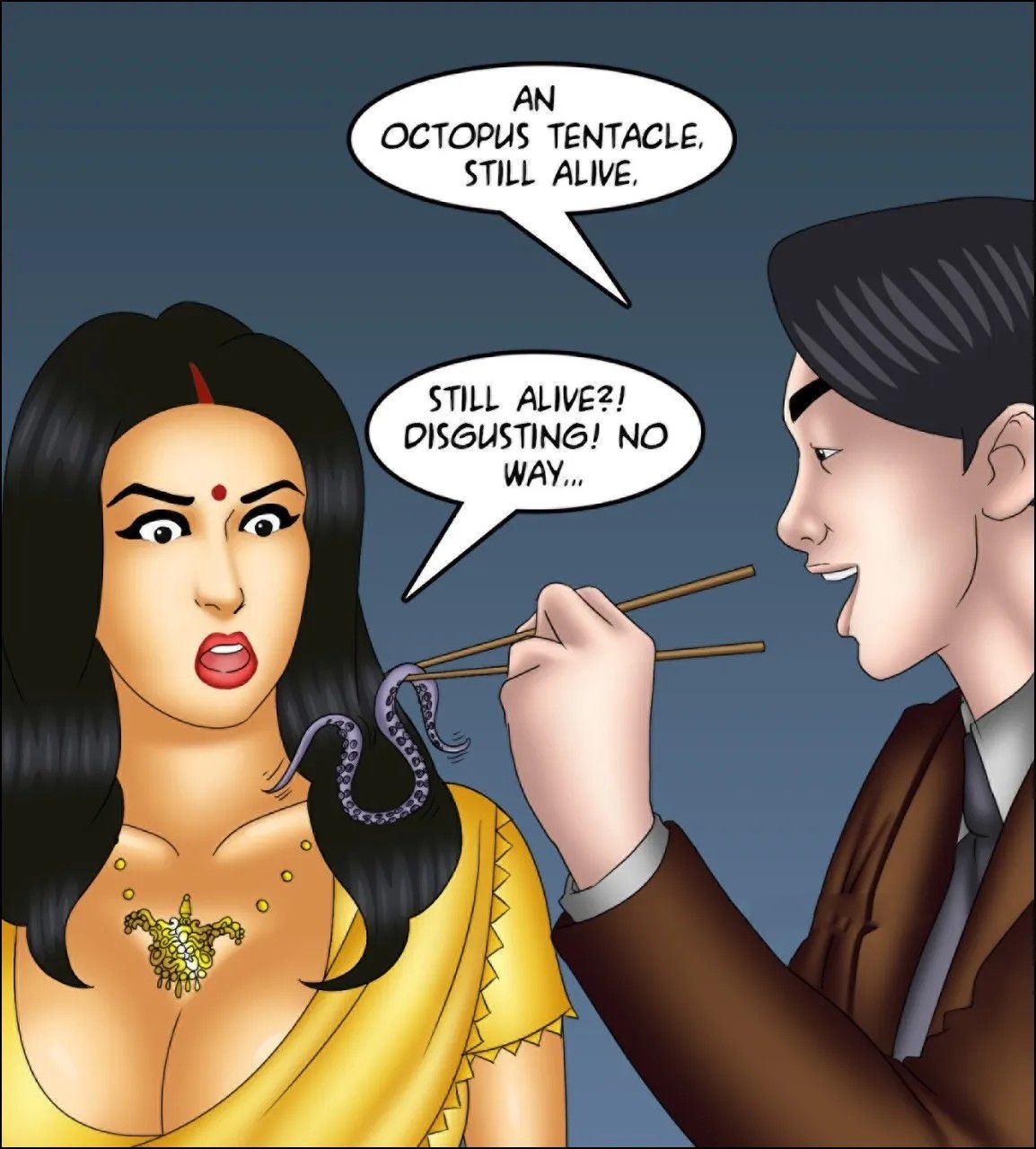 Savita Bhabhi [Kirtu] 138 . Savita Bhabhi - Aphrodisiac Snack - Chapter 138 [Kirtu] – page 50