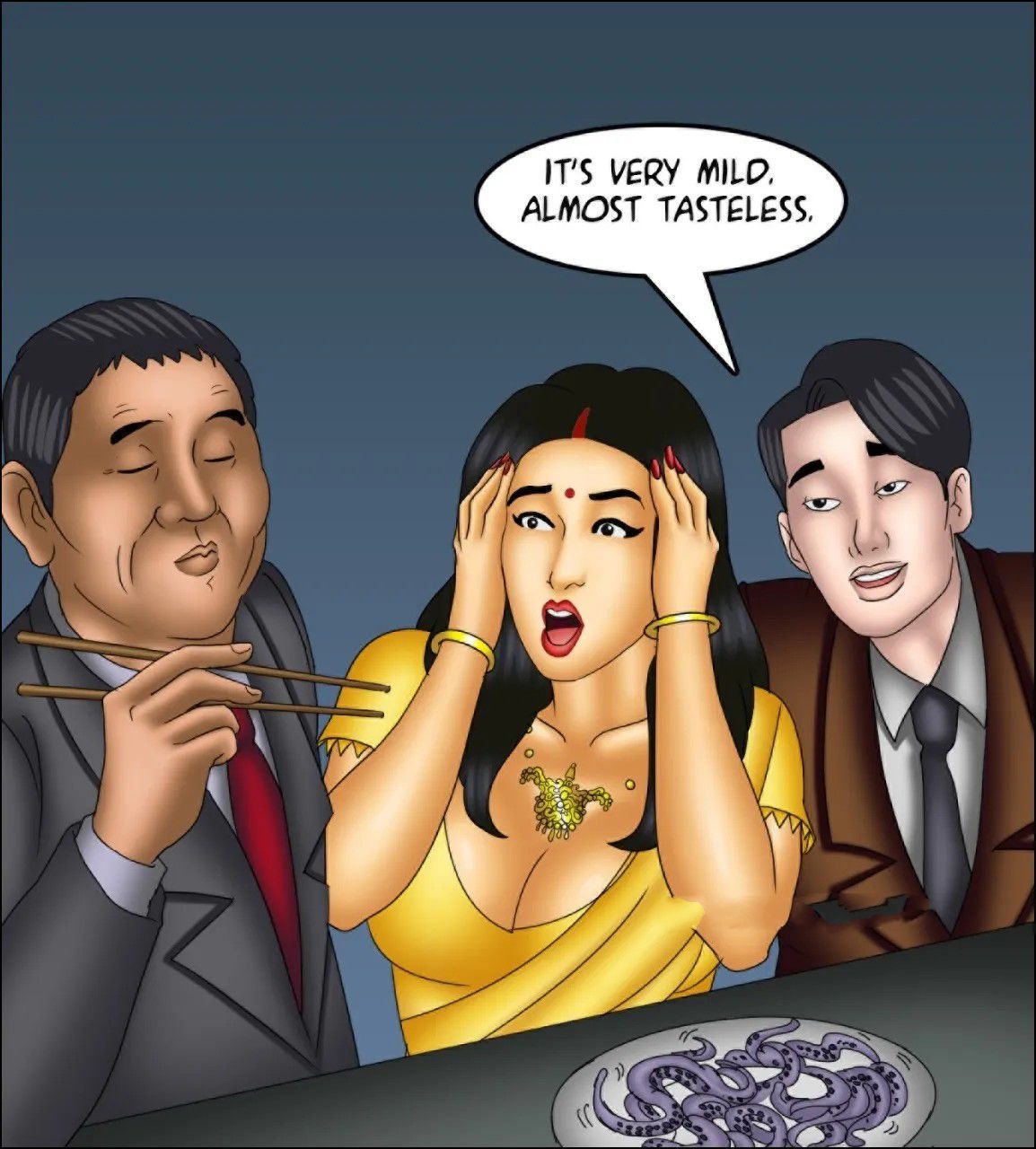 Savita Bhabhi [Kirtu] 138 . Savita Bhabhi - Aphrodisiac Snack - Chapter 138 [Kirtu] – page 52