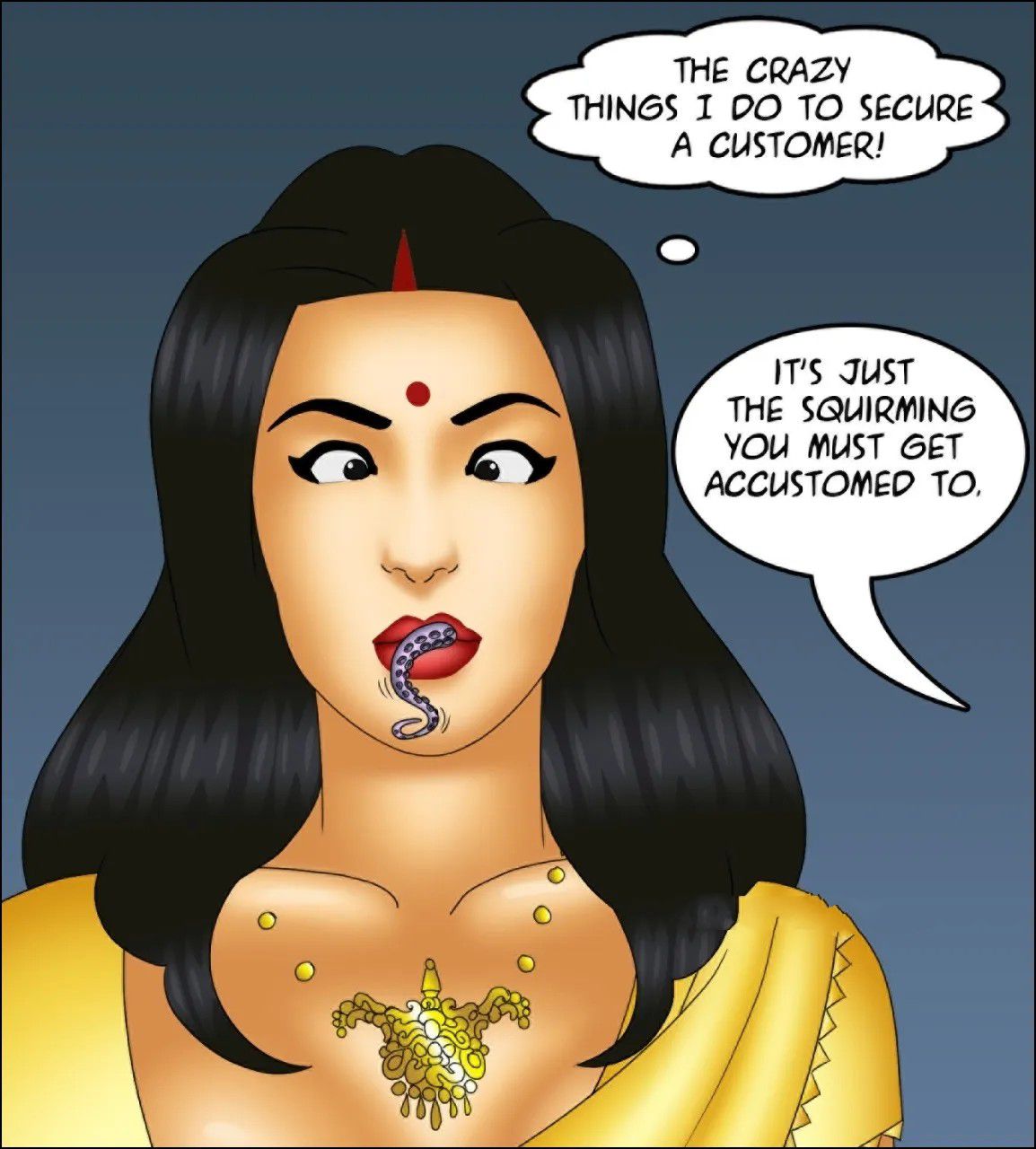 Savita Bhabhi [Kirtu] 138 . Savita Bhabhi - Aphrodisiac Snack - Chapter 138 [Kirtu] – page 54