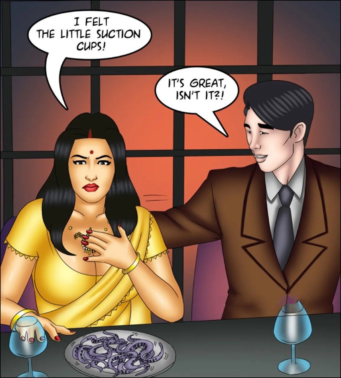 Savita Bhabhi [Kirtu] 138 . Savita Bhabhi - Aphrodisiac Snack - Chapter 138 [Kirtu] – page 55