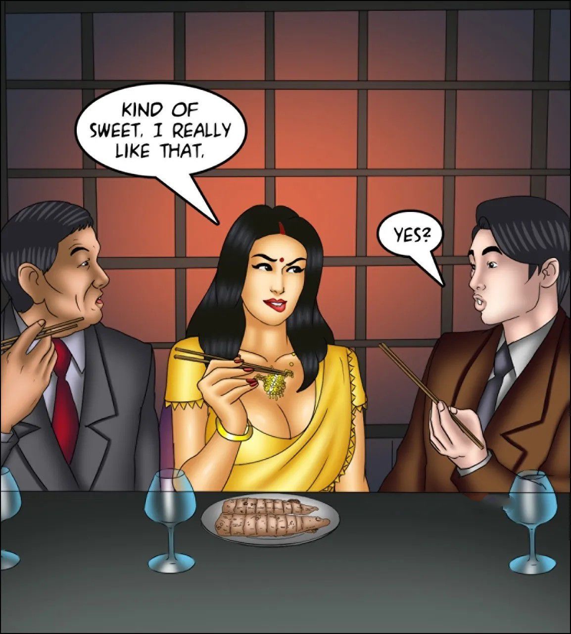 Savita Bhabhi [Kirtu] 138 . Savita Bhabhi - Aphrodisiac Snack - Chapter 138 [Kirtu] – page 60