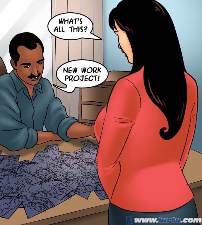 Savita Bhabhi [Kirtu] 77 . Savita Bhabhi - Working Overtime - Chapter 77 [Kirtu] – page 39