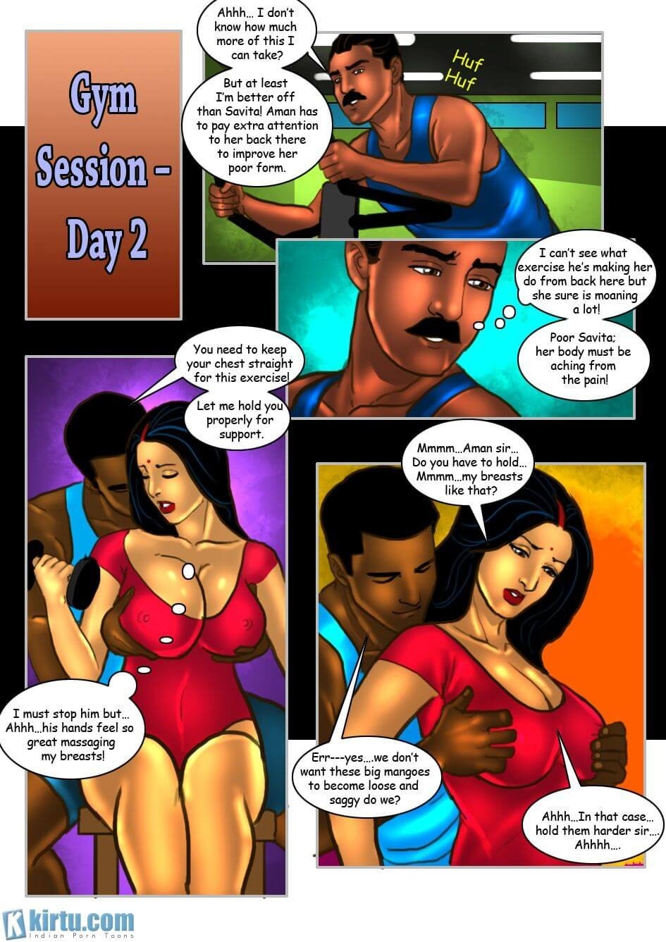 Savita Bhabhi [Kirtu] 30 . Savita Bhabhi - Sexercise - How It All Began - Chapter 30 [Kirtu] – page 8