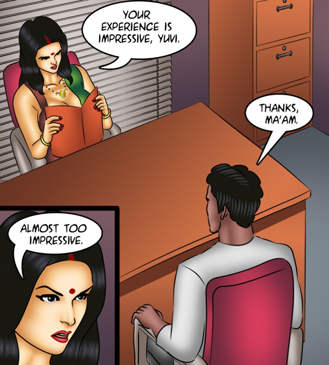 Savita Bhabhi [Kirtu] 134 . Savita Bhabhi - Sexual Misconduct - Chapter 134 [Kirtu] – page 7