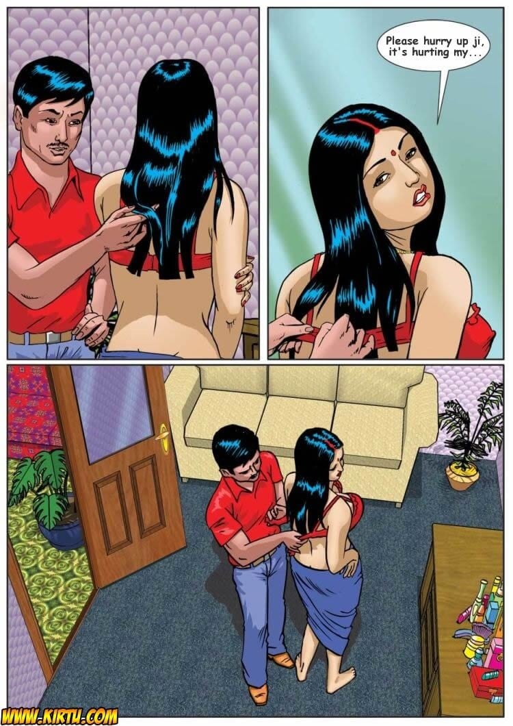 Savita Bhabhi [Kirtu] 1 . Savita Bhabhi - Bra Salesman - Chapter 1 [Kirtu] – page 15
