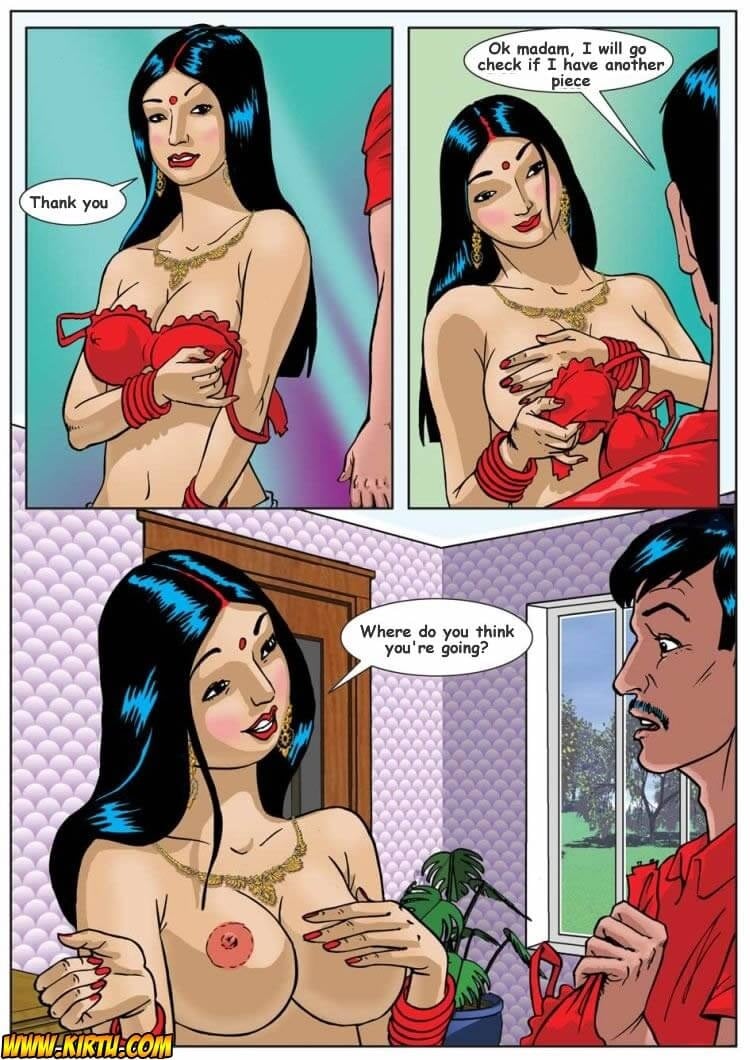Savita Bhabhi [Kirtu] 1 . Savita Bhabhi - Bra Salesman - Chapter 1 [Kirtu] – page 16