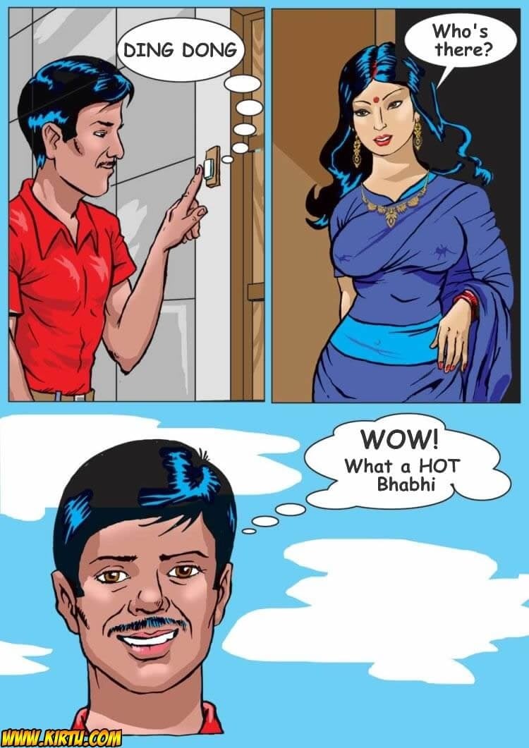 Savita Bhabhi [Kirtu] 1 . Savita Bhabhi - Bra Salesman - Chapter 1 [Kirtu] – page 2