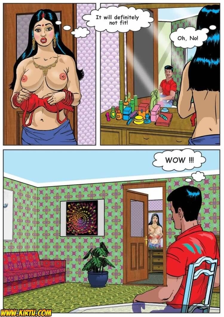 Savita Bhabhi [Kirtu] 1 . Savita Bhabhi - Bra Salesman - Chapter 1 [Kirtu] – page 7