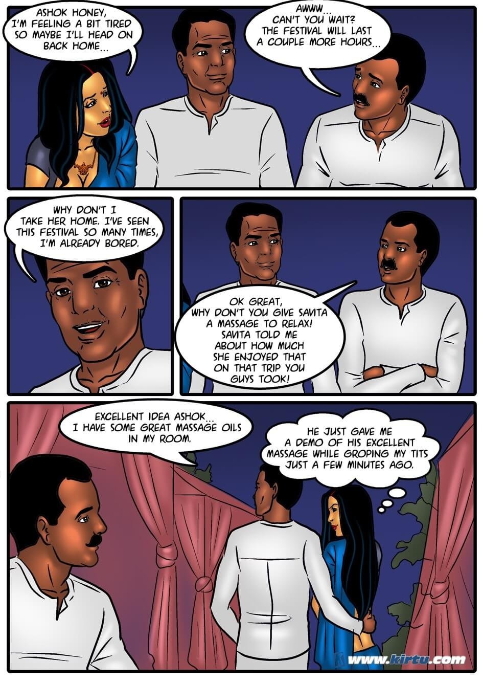 Savita Bhabhi [Kirtu] 41 . Savita Bhabhi - The Village Festival - Chapter 41 [Kirtu] – page 6