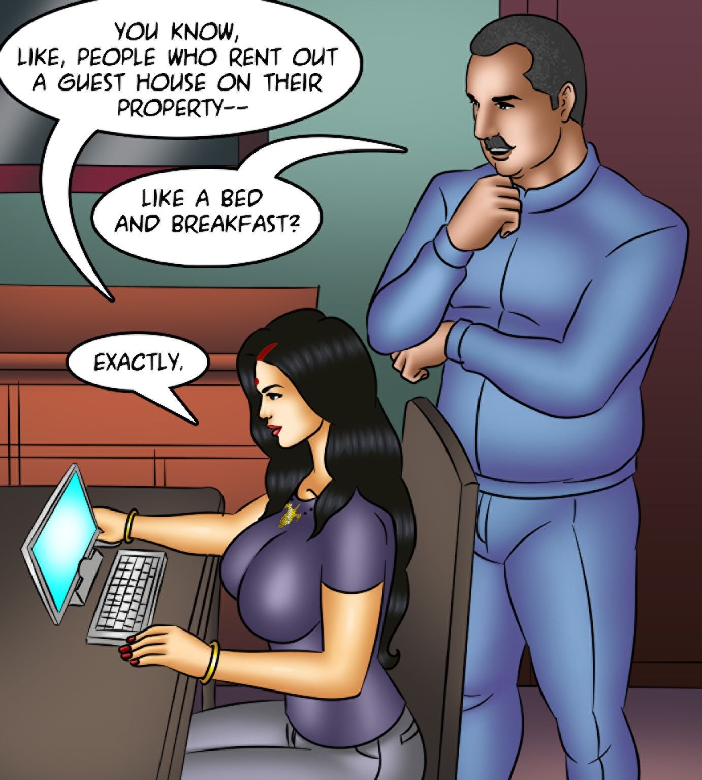 Savita Bhabhi [Kirtu] 136 . Savita Bhabhi - Choco-Holic - Chapter 136 [Kirtu] – page 7